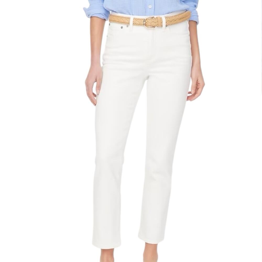 NWT J. Crew Factory Essential Straight All Day Stretch Women’s Size 30